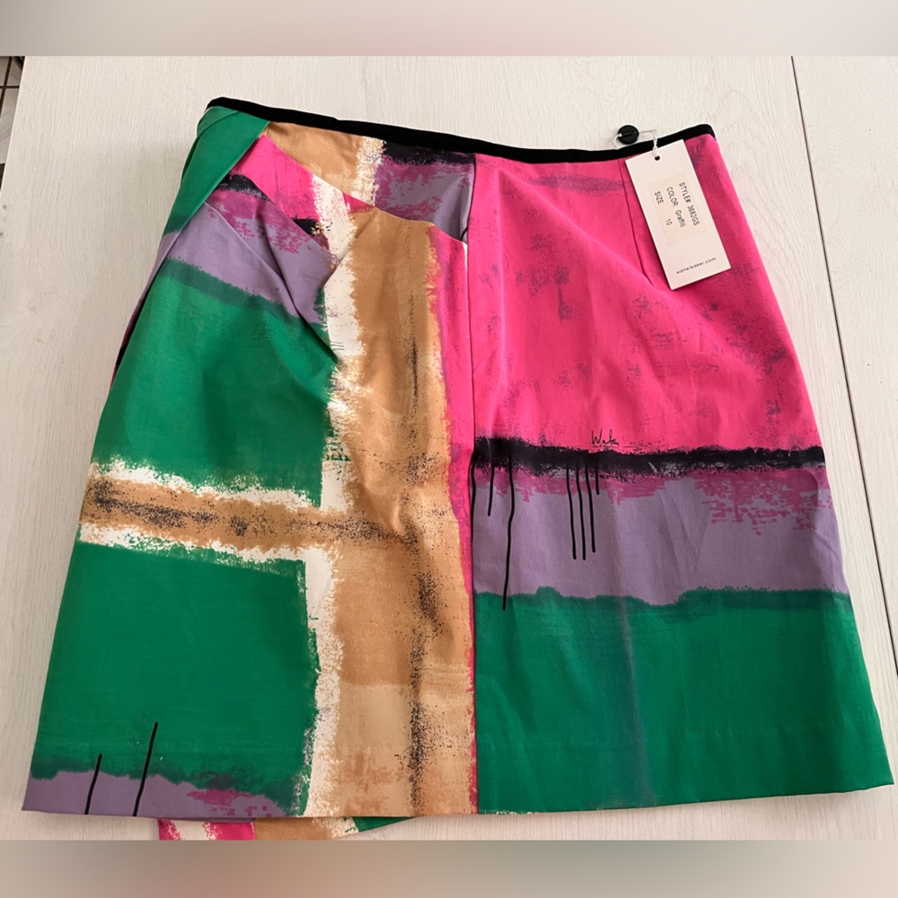 BNWT Walter Baker Graffiti Signed Skirt